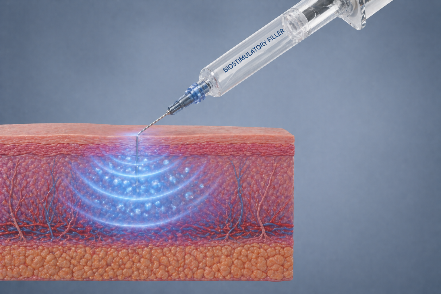 Biostimulatory collagen-stimulating filler